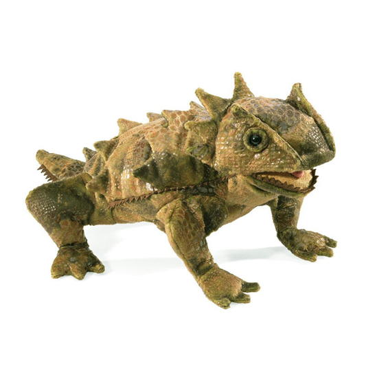 Folkmanis - Horned Lizard Puppet