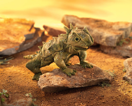 Folkmanis - Horned Lizard Puppet