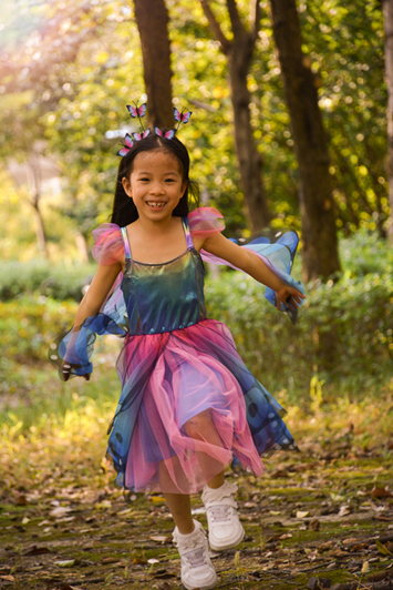 Great Pretenders - Twirl Dress & Wings Size 5-6
