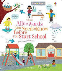 Usborne - All The Words You Need To Know Before You Start School