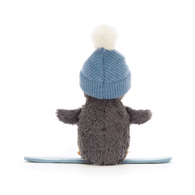 Jellycat - Peanut Penguin Snowboarding Small
