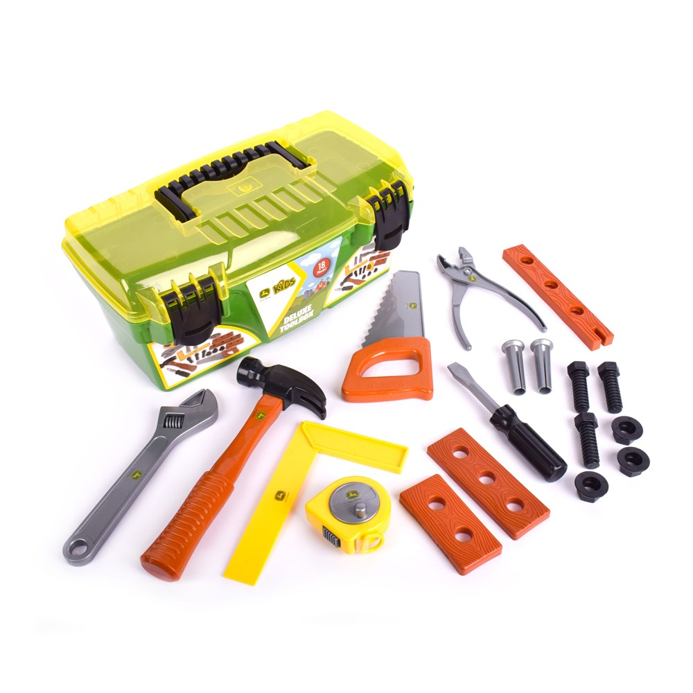 John Deere - Deluxe 18 Piece Tool Box