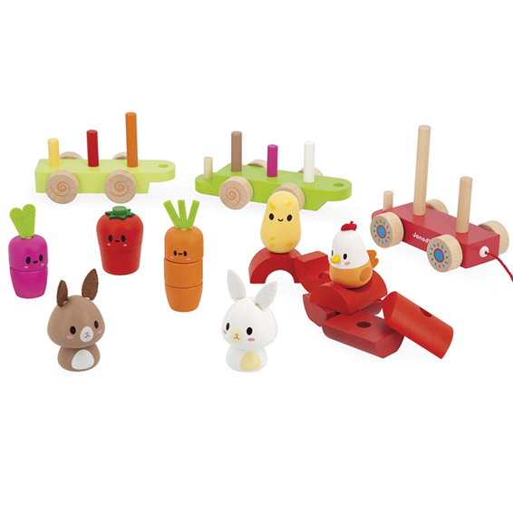 Janod - Farmyard Train
