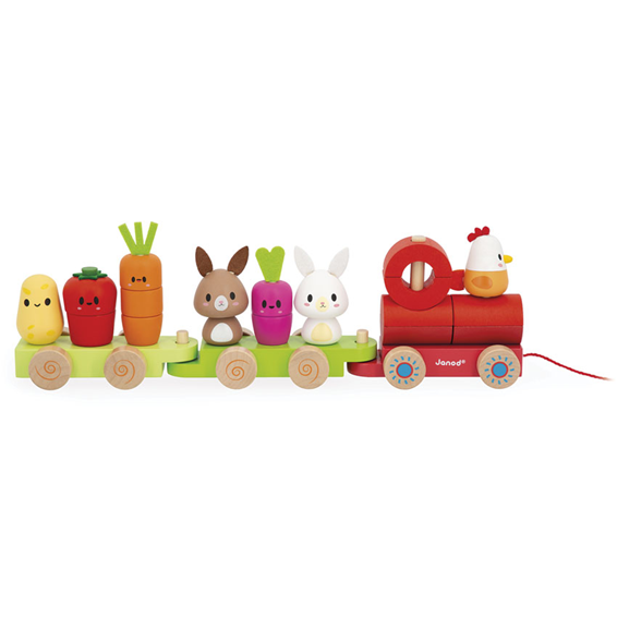 Janod - Farmyard Train