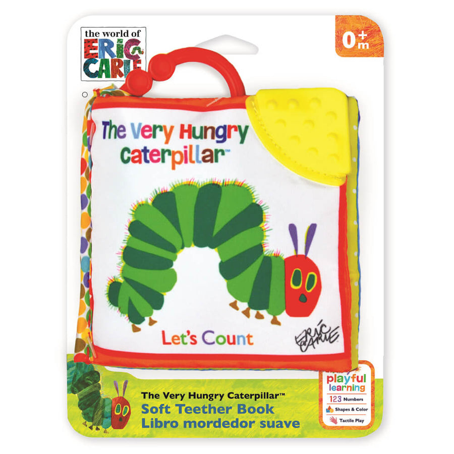 The Very Hungry Caterpillar Let's Count Soft Teether Book