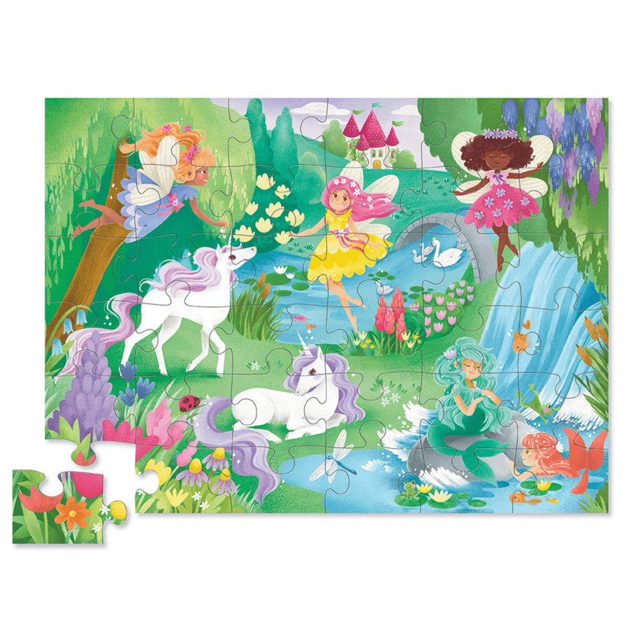 Crocodile Creek - Magical Friends Floor Puzzle 36 Pc