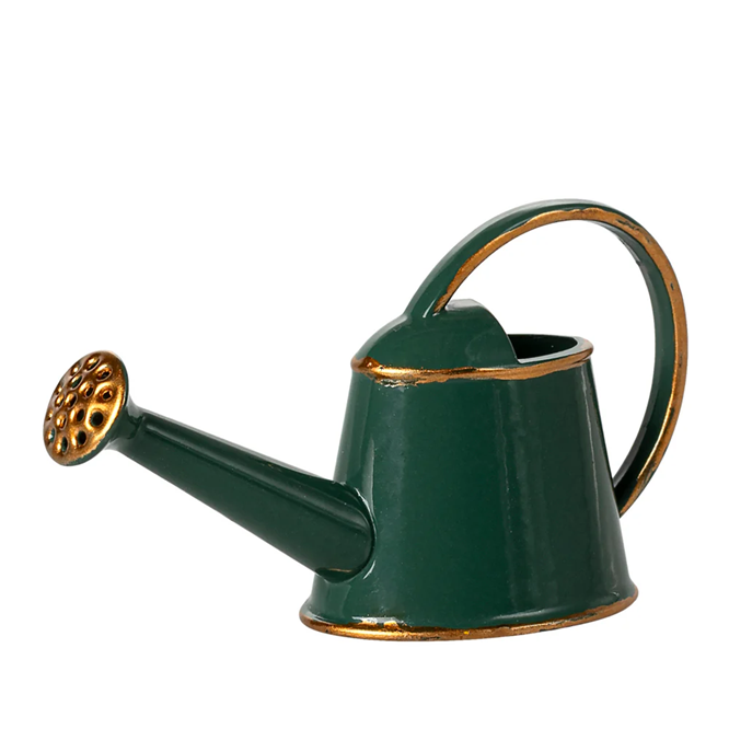 Maileg - Watering Can Mouse Dark Green