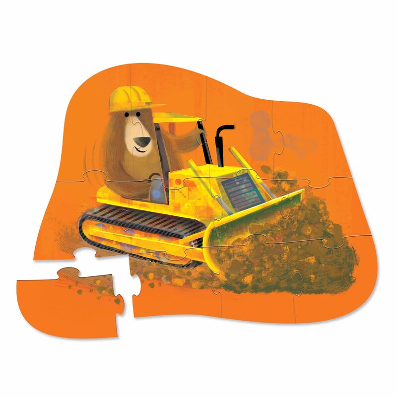 Crocodile Creek - Go Mr Bear 12 Pc Puzzle