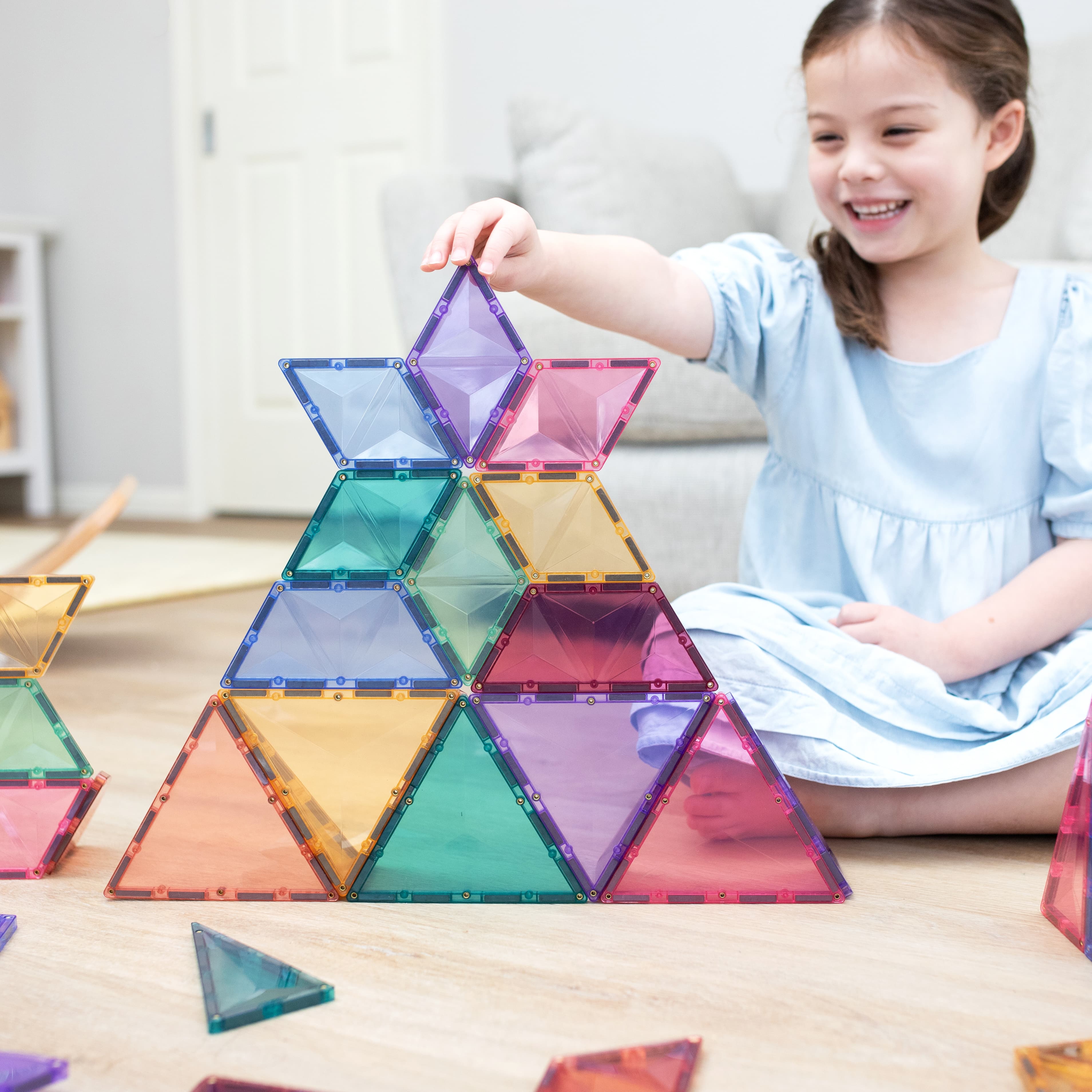 Connetix Pastel Shape Expansion Pack - 48 Pieces