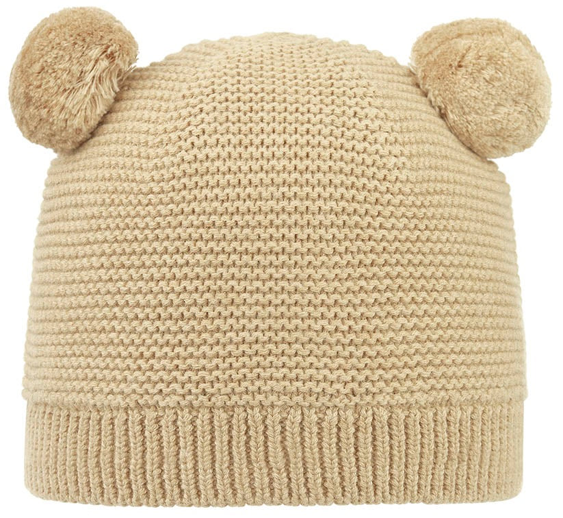 Toshi - Organic Beanie Snowy - Driftwood