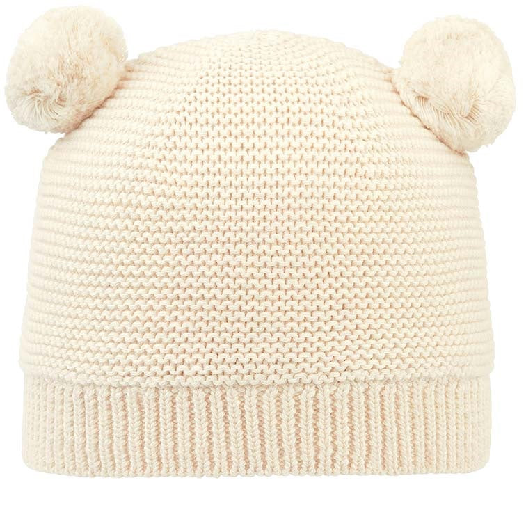 Toshi - Organic Beanie Snowy - Feather