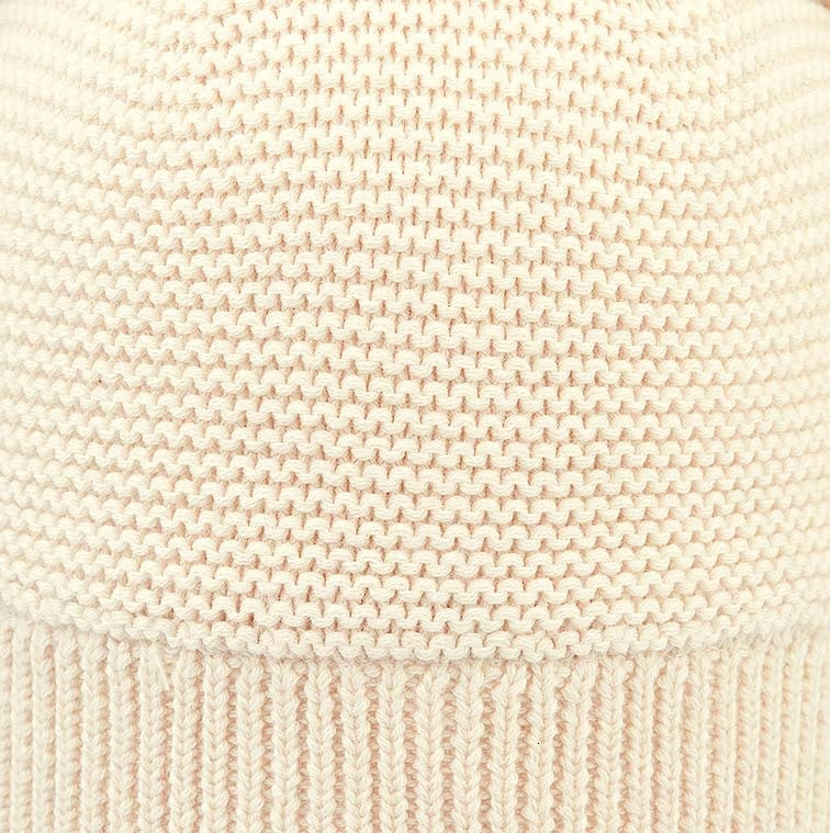Toshi - Organic Beanie Snowy - Feather