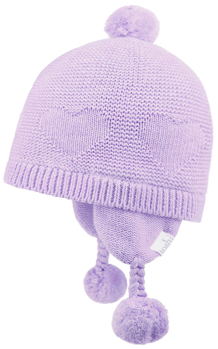 Toshi - Organic Earmuff Heart - Amethyst