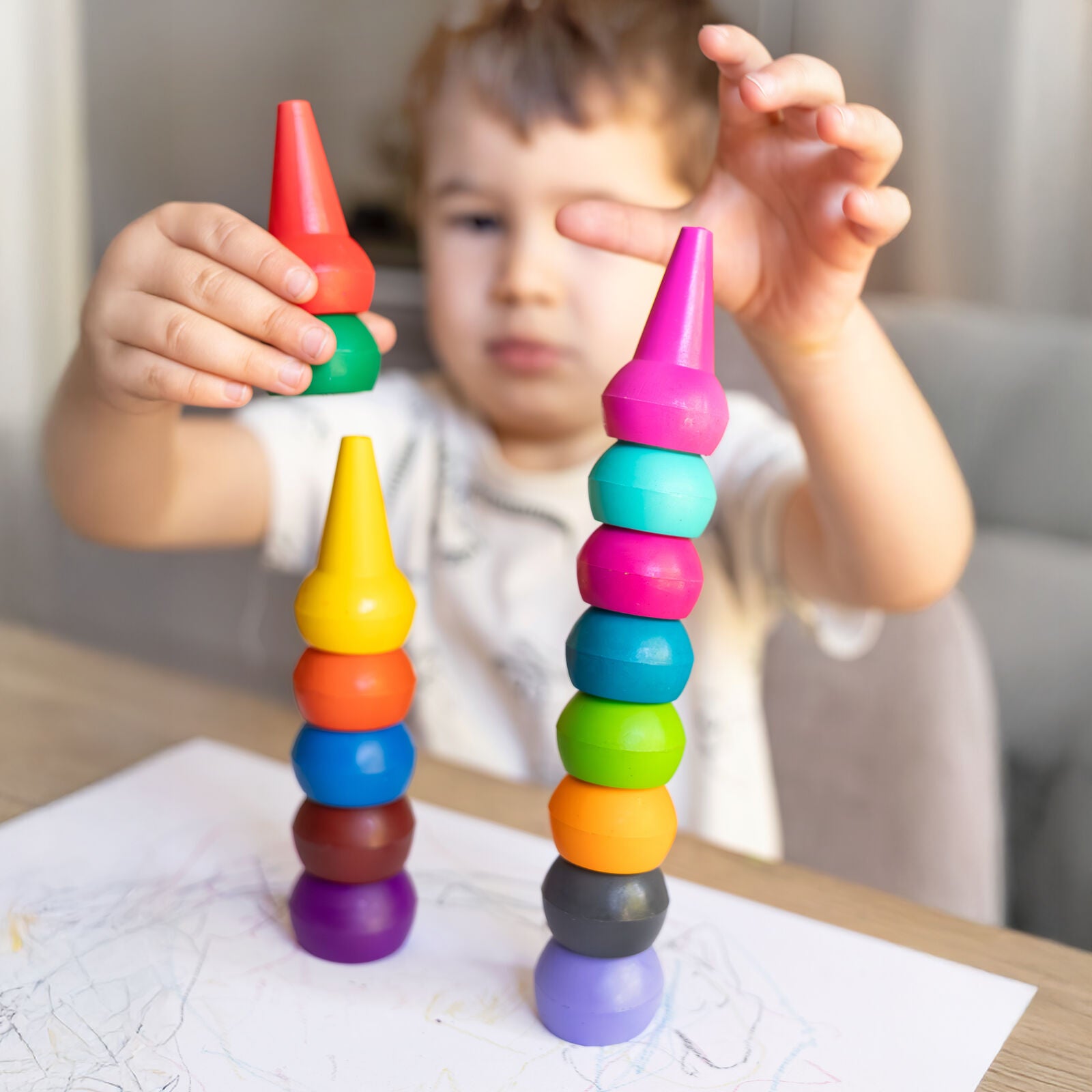 Tiger Tribe - Stackable Crayons Candy Colours