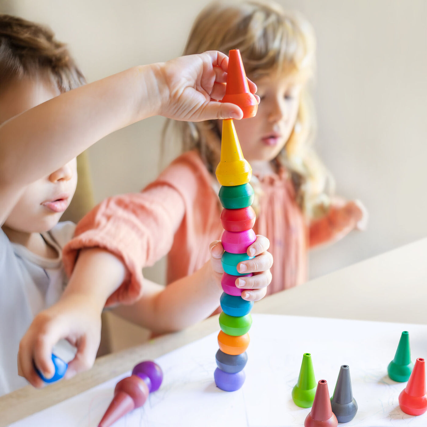 Tiger Tribe - Stackable Crayons Candy Colours