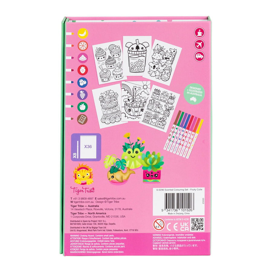 Tiger Tribe - Scented Colouring Fruity Cutie