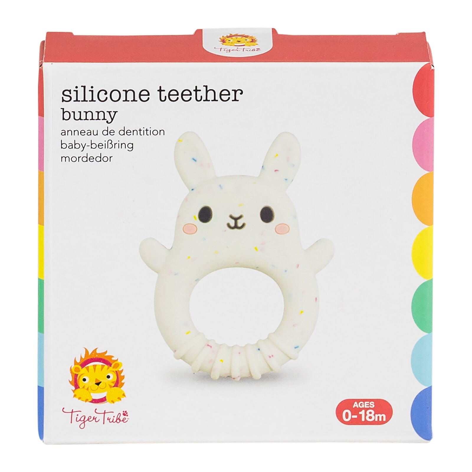Tiger Tribe - Silicone Teether Bunny
