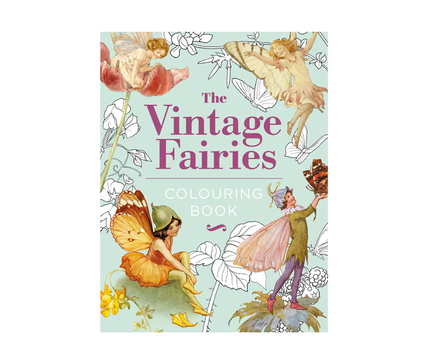 The Vintage Fairies Colouring Book