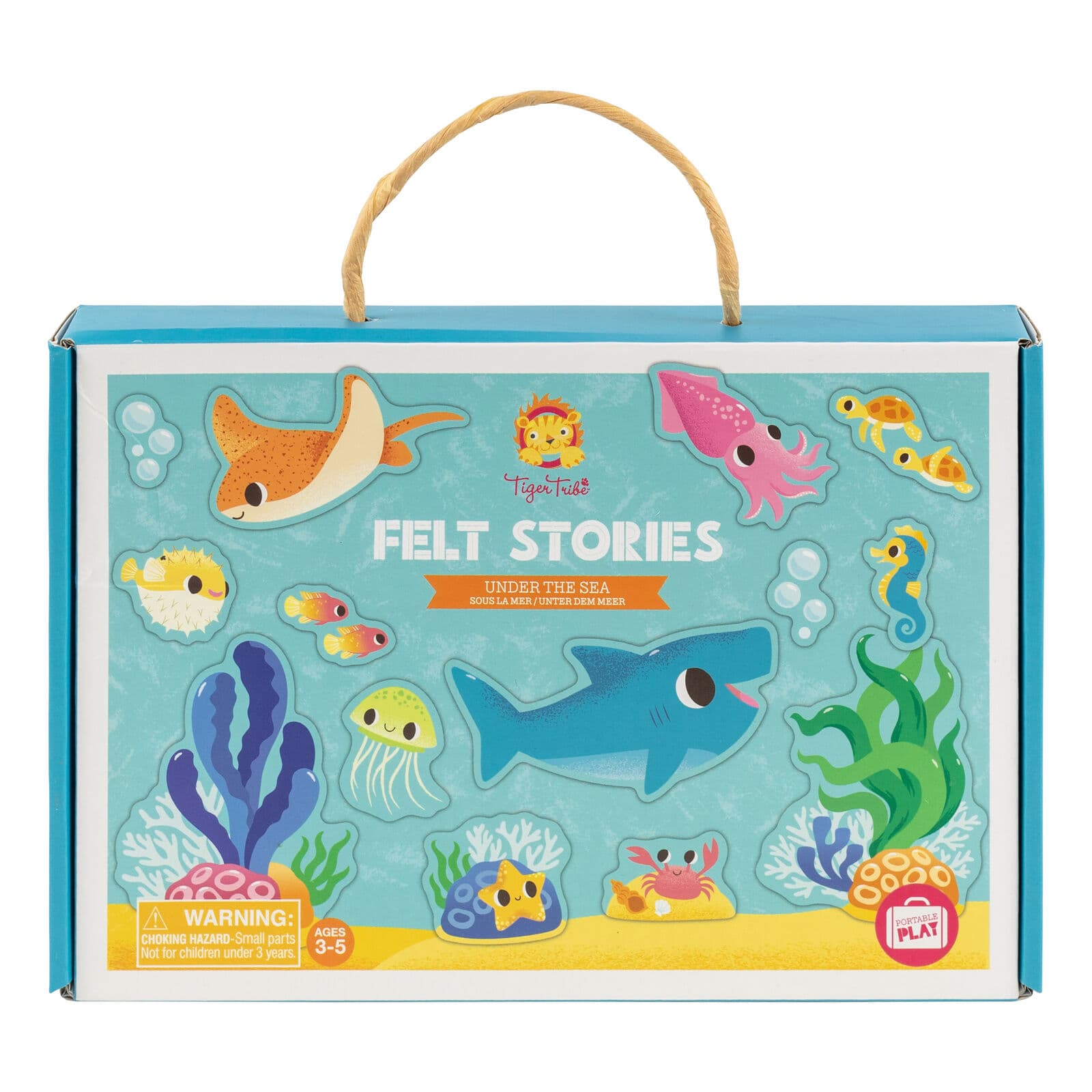 Tiger Tribe Felt Stories Under The Sea box front