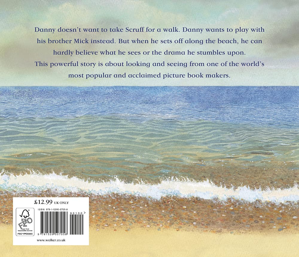 A Boy, His Dog and The Sea back cover
