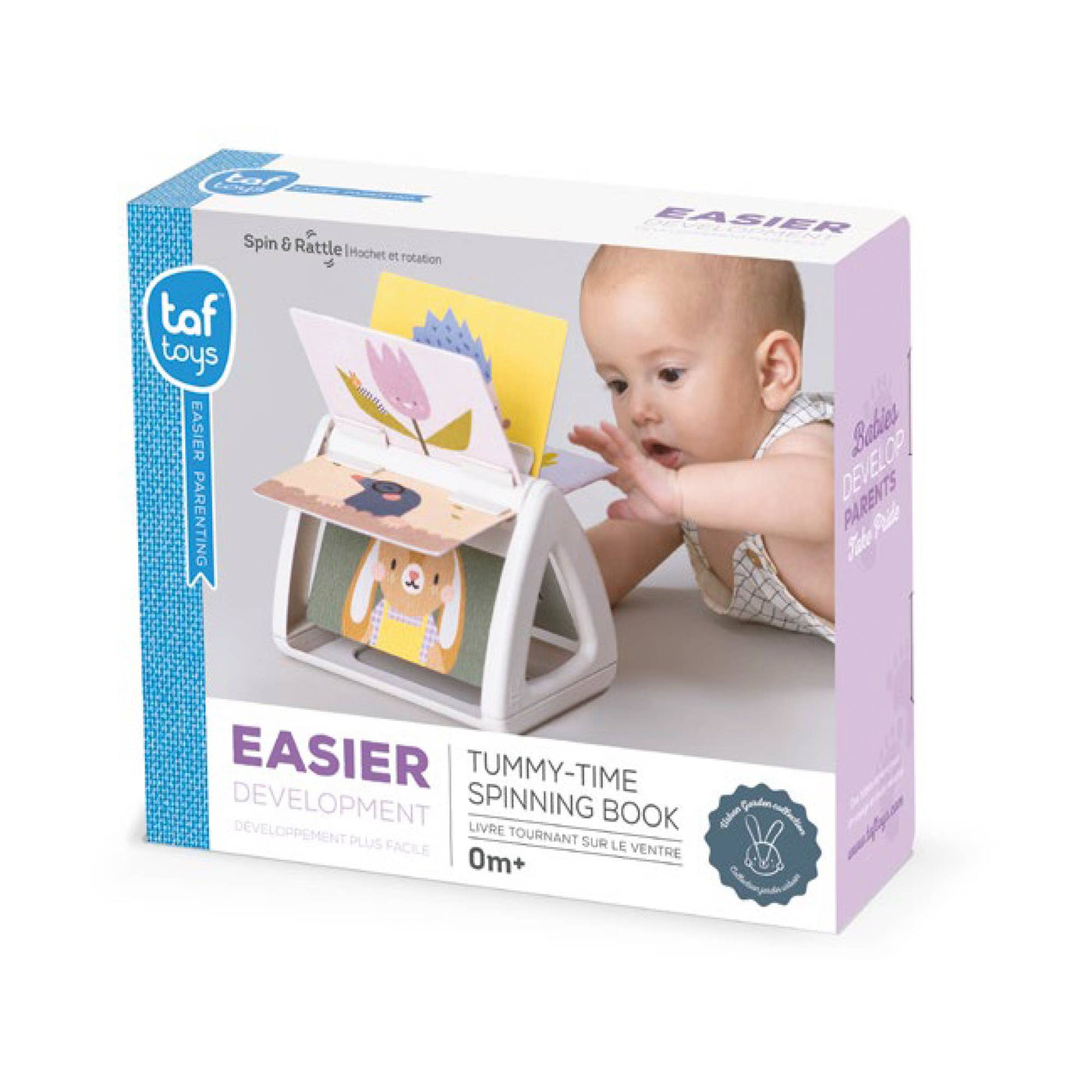 Taf Toys - Tummy-time Spinning Book
