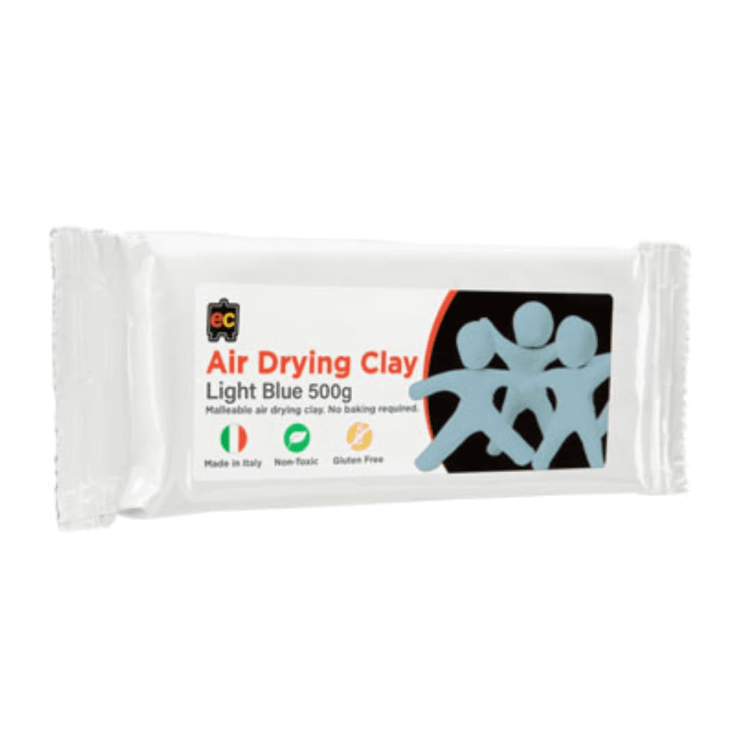Air Drying Clay Light Blue 500g