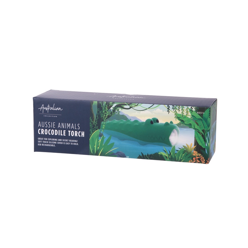 Aussie Animals Torch Crocodile