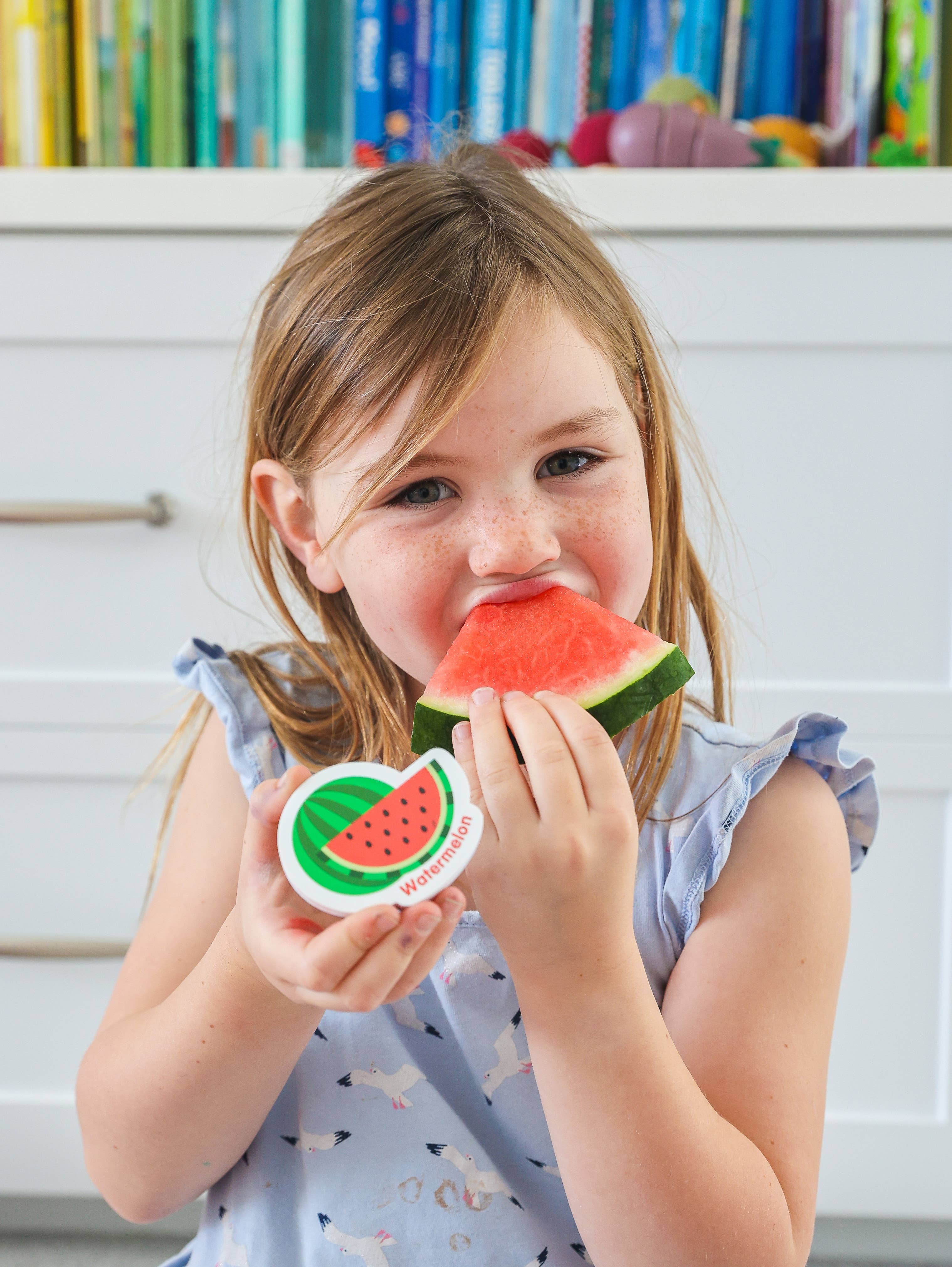 Curious Columbus - Magnetic Foods and Letters