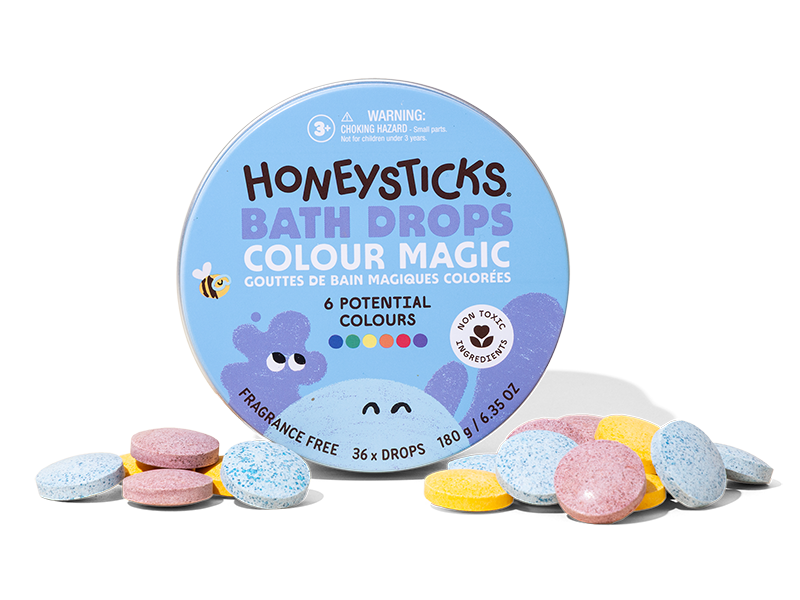 Honeysticks - Bath Drops Colour Magic 36pk