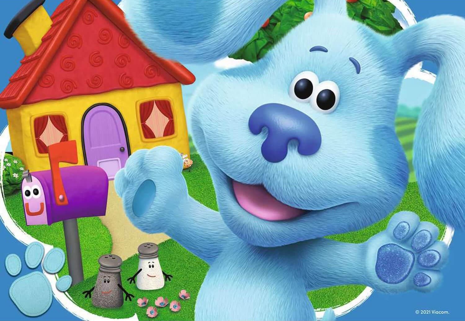 Ravensburger - Blues Clues Blue and Magenta 2 x 24 Pc Puzzle