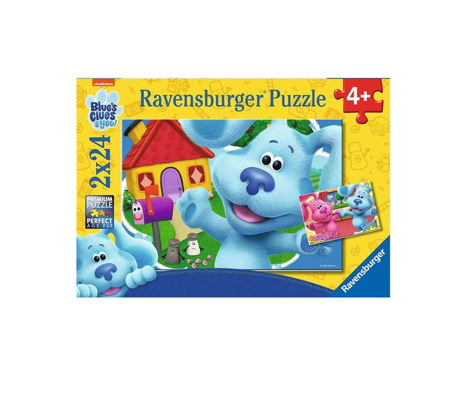 Ravensburger - Blues Clues Blue and Magenta 2 x 24 Pc Puzzle