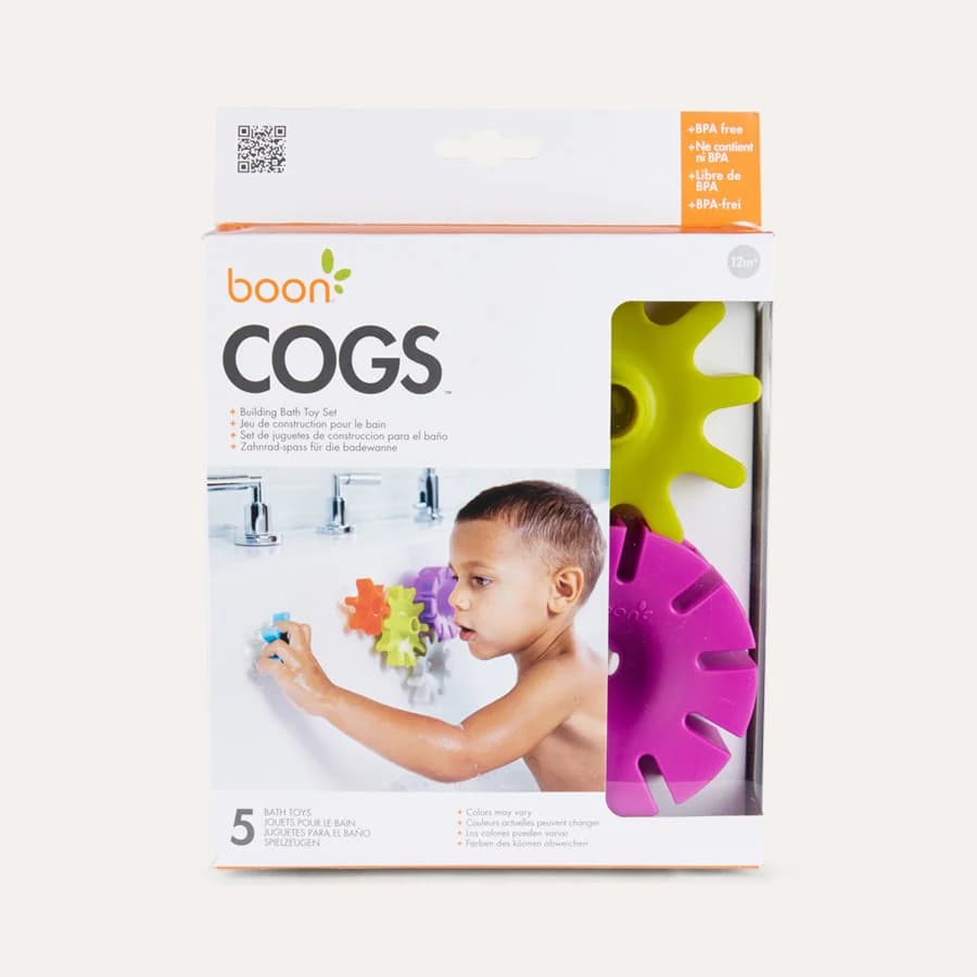 Boon Cogs Bath Toy in box