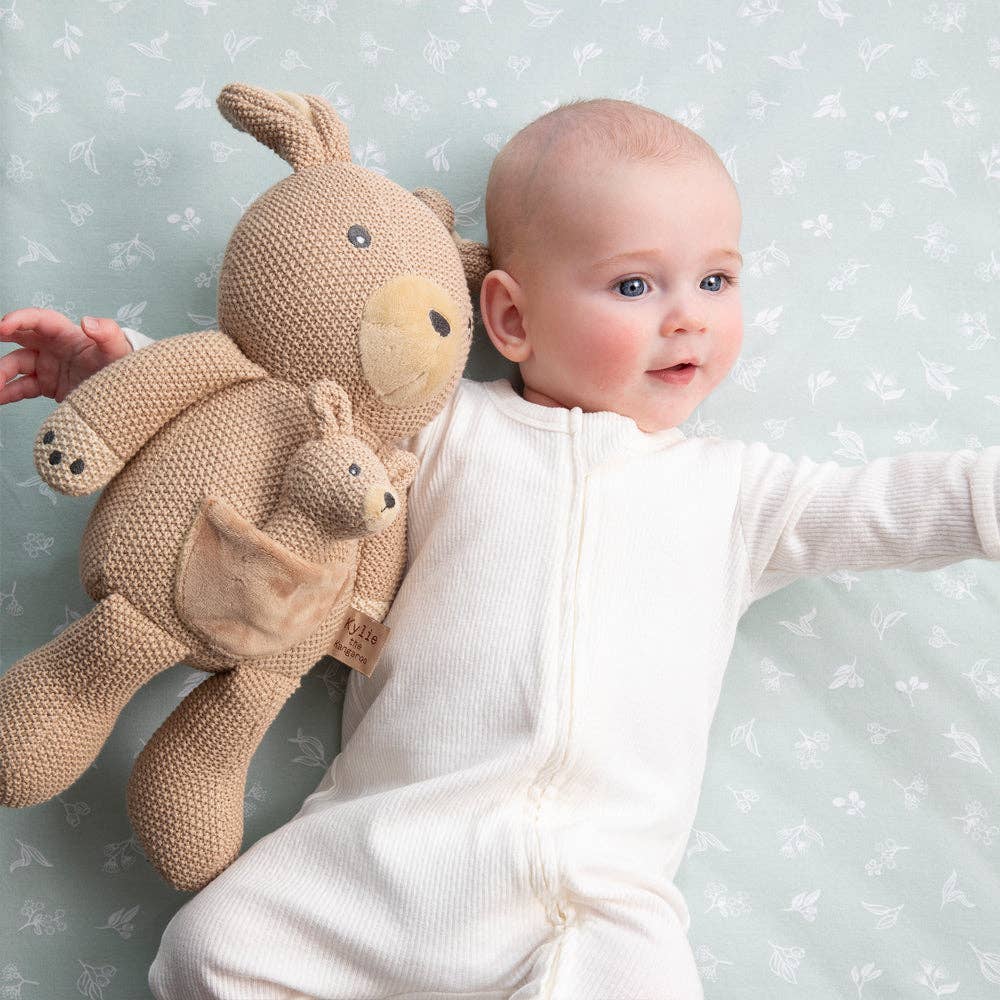 Living Textiles - Knitted Toy - Kylie the Kangaroo