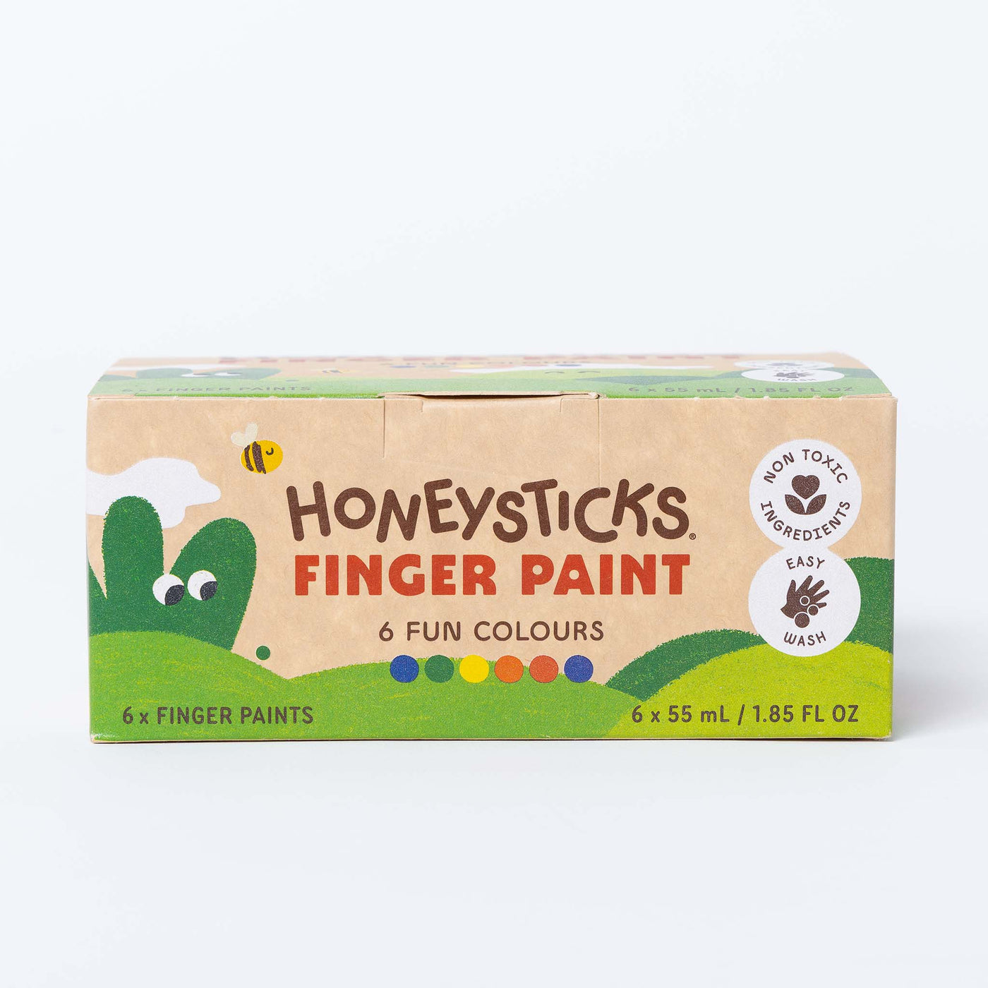 Honeysticks - Finger Paints 6pk 55ml