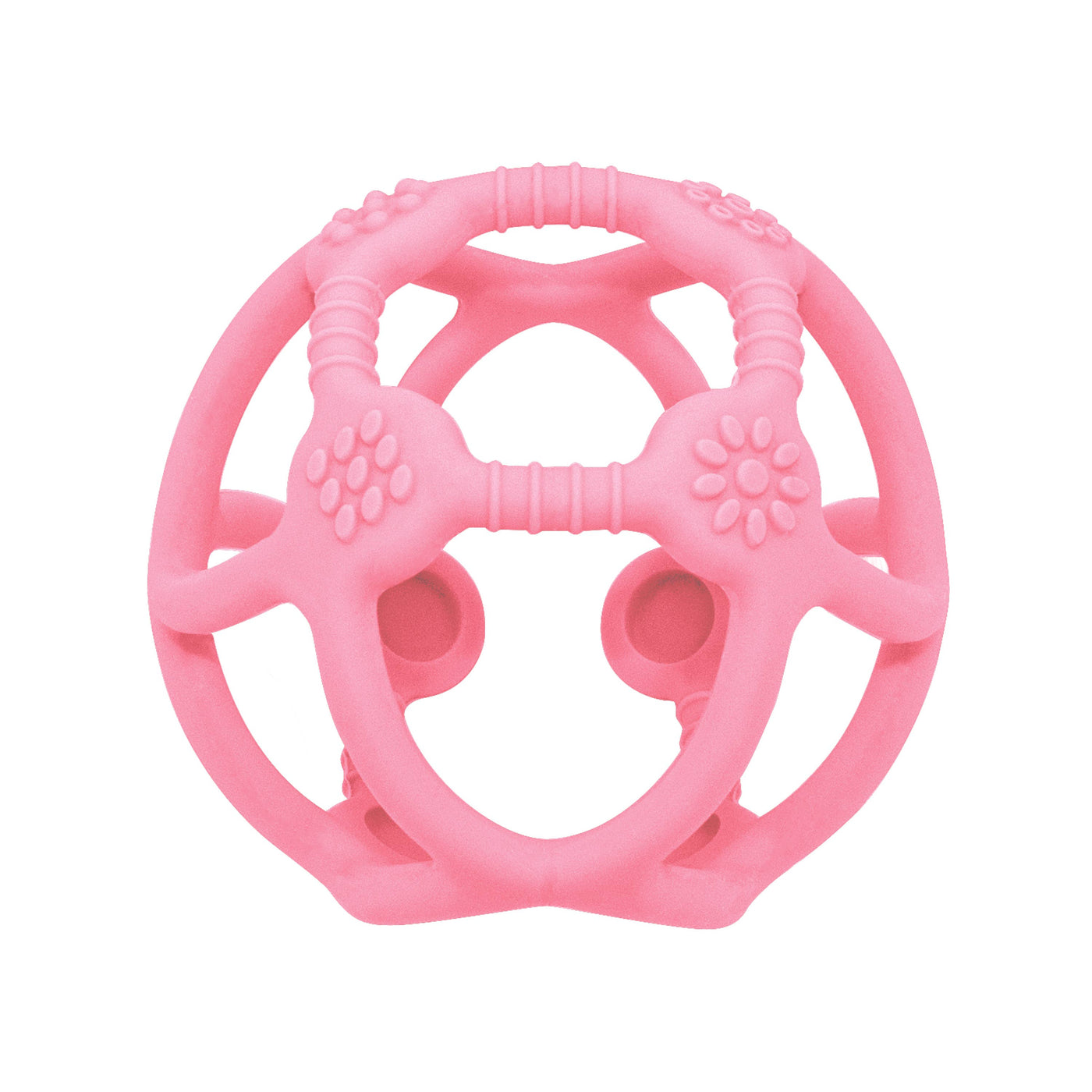 Playground - Silicone Teething Ball - Light Pink