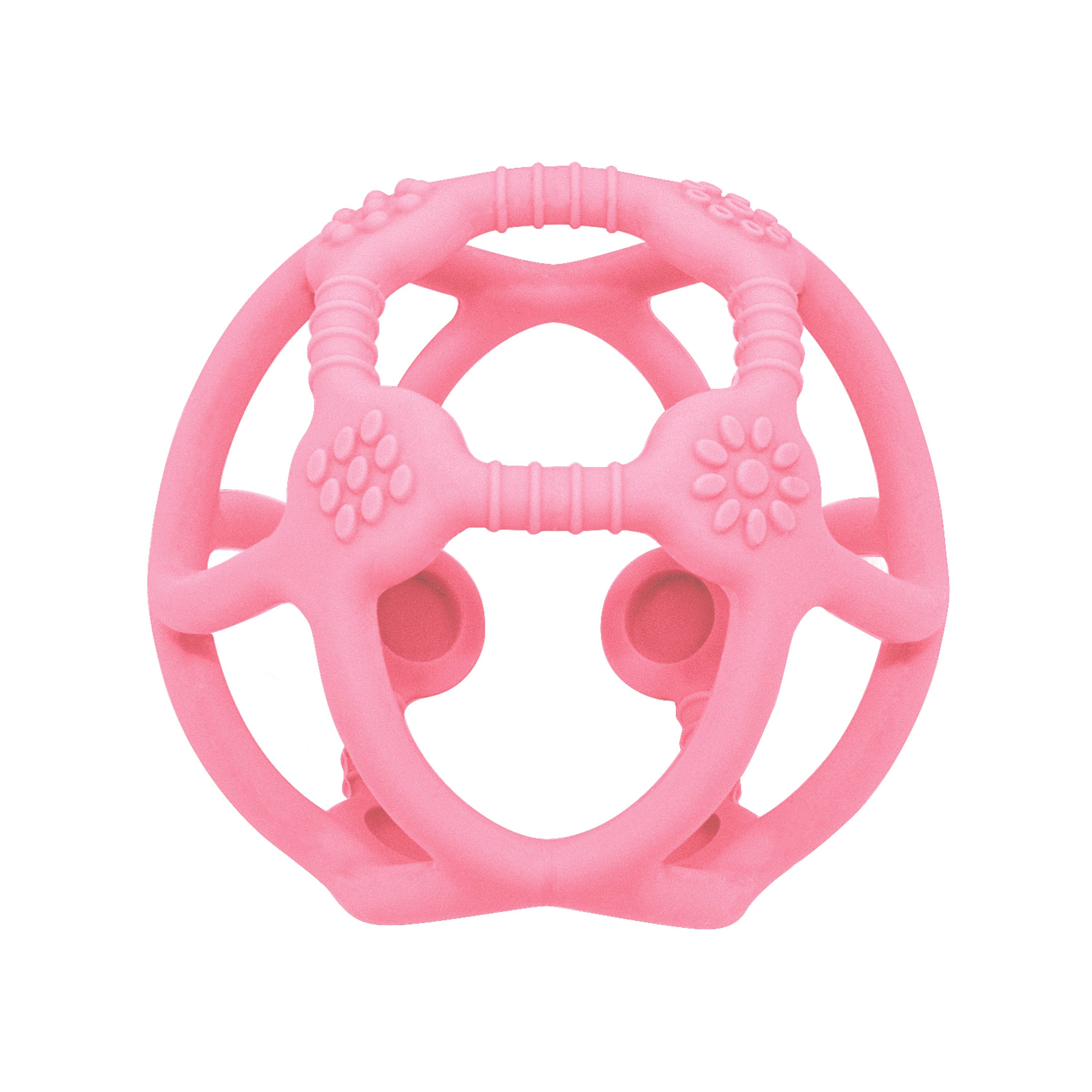 Playground - Silicone Teething Ball - Light Pink
