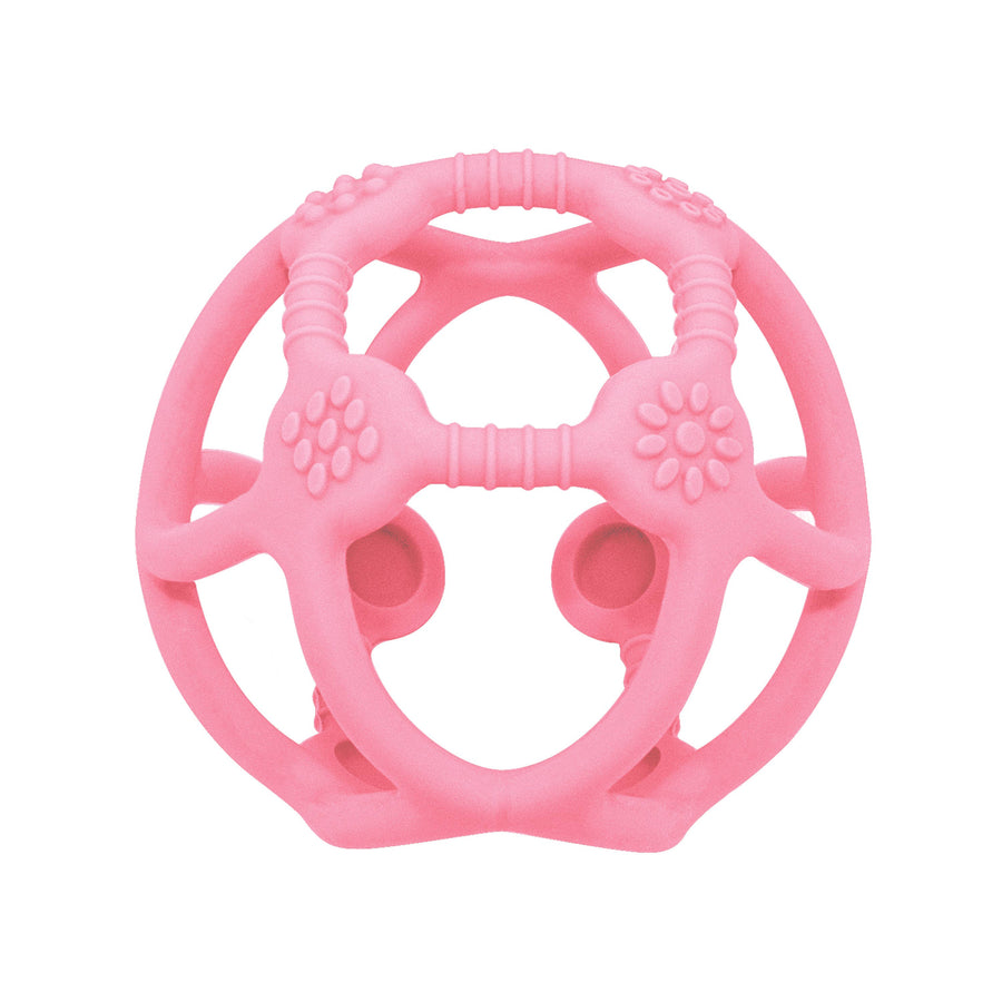 Playground - Silicone Teething Ball - Light Pink