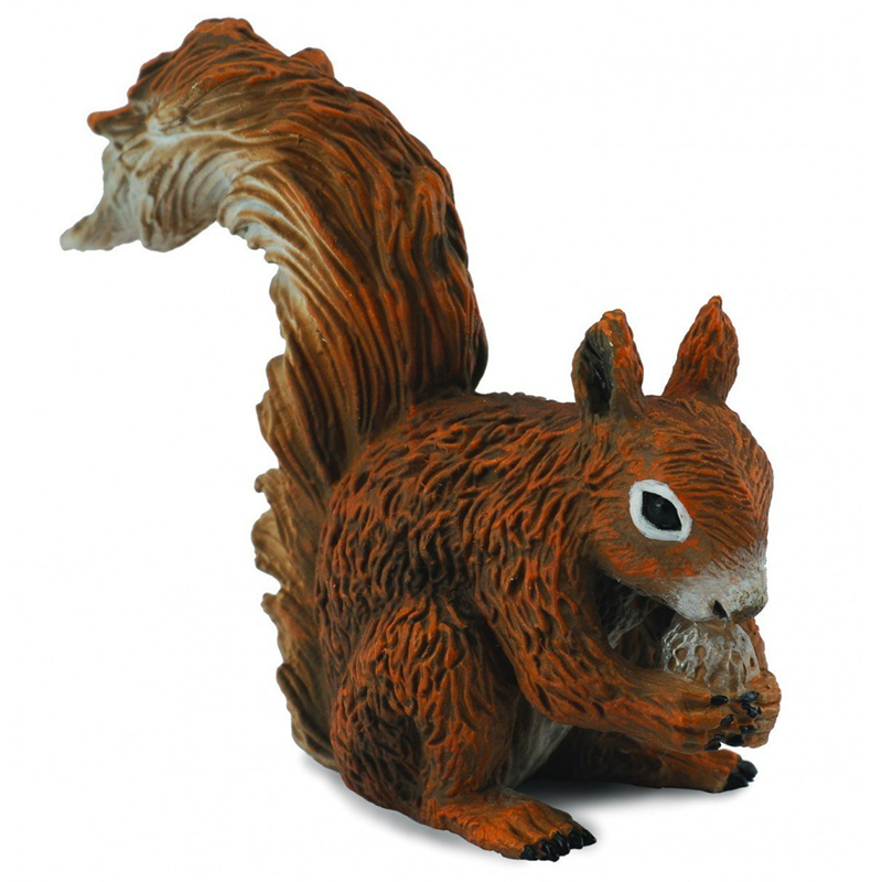 Collecta - 88467 Red Squirrel Eating