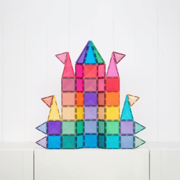 Connetix - Glitter Castle Pack 48 Pc