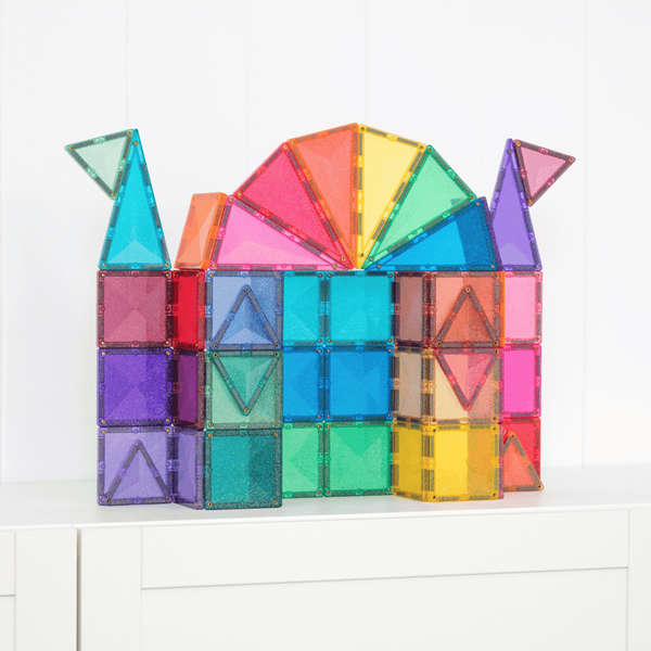 Connetix - Glitter Castle Pack 48 Pc
