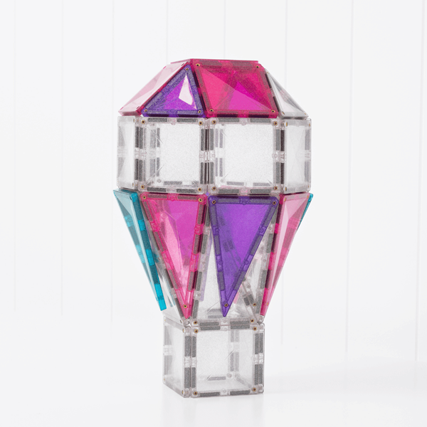 Connetix - Glitter Unicorn Pack 56 Pc