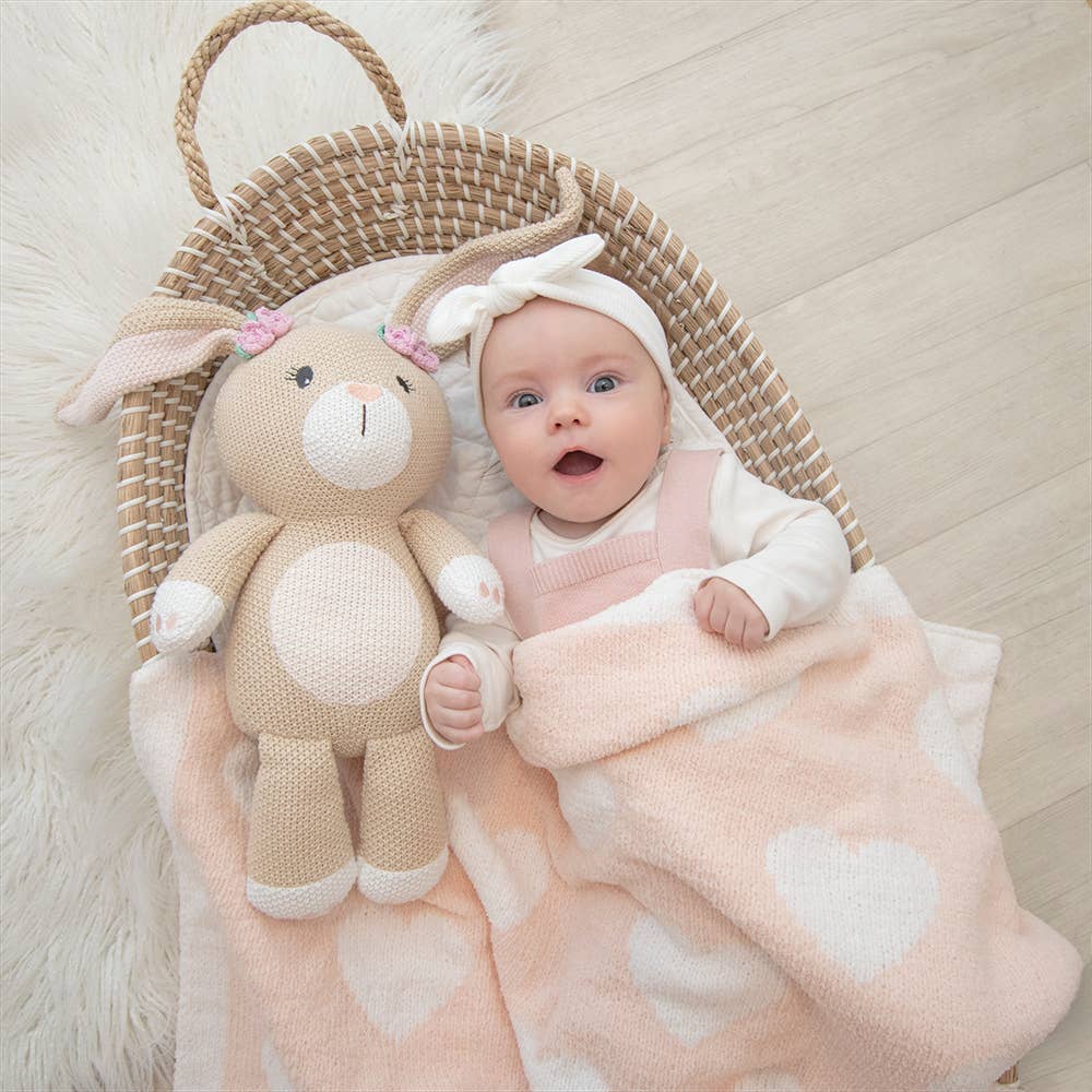 Living Textiles - Amelia the Bunny Knitted Toy