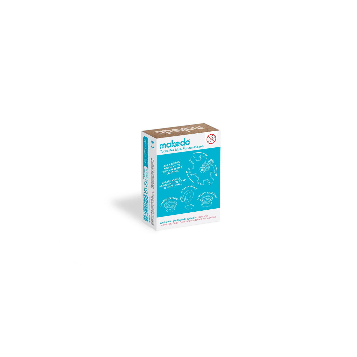 Makedo  - ROTO-RING | Cardboard Construction Rotation Tool
