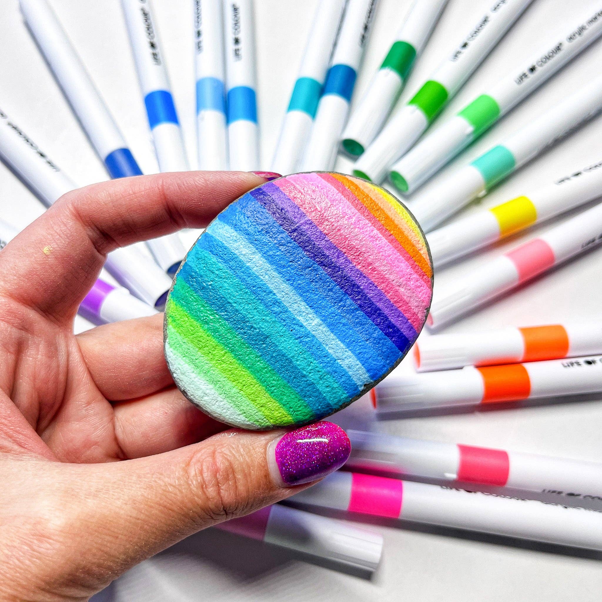 Life of Colour - Acrylic Markers Tutti Fruity - Set of 24