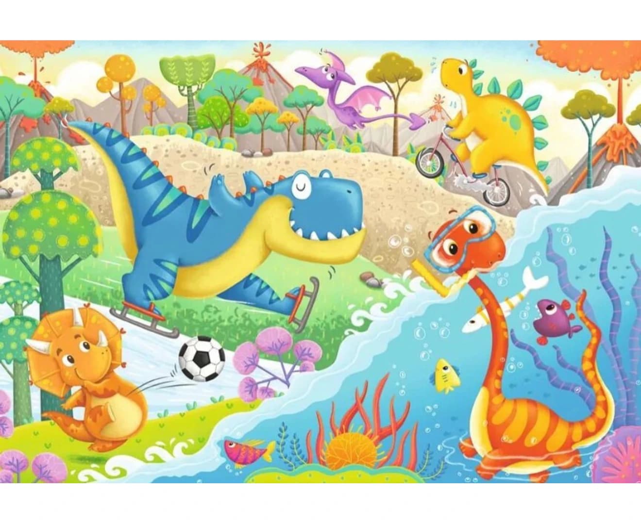 Ravensburger - My Dino Friends 2 x 12 Pc Puzzle