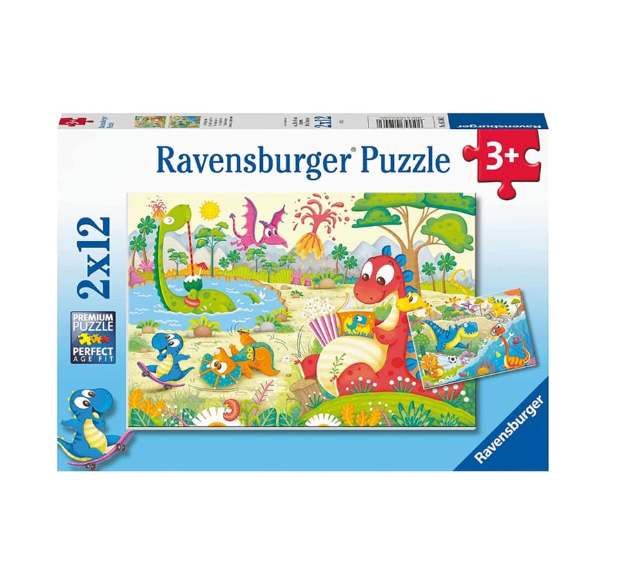 Ravensburger - My Dino Friends 2 x 12 Pc Puzzle