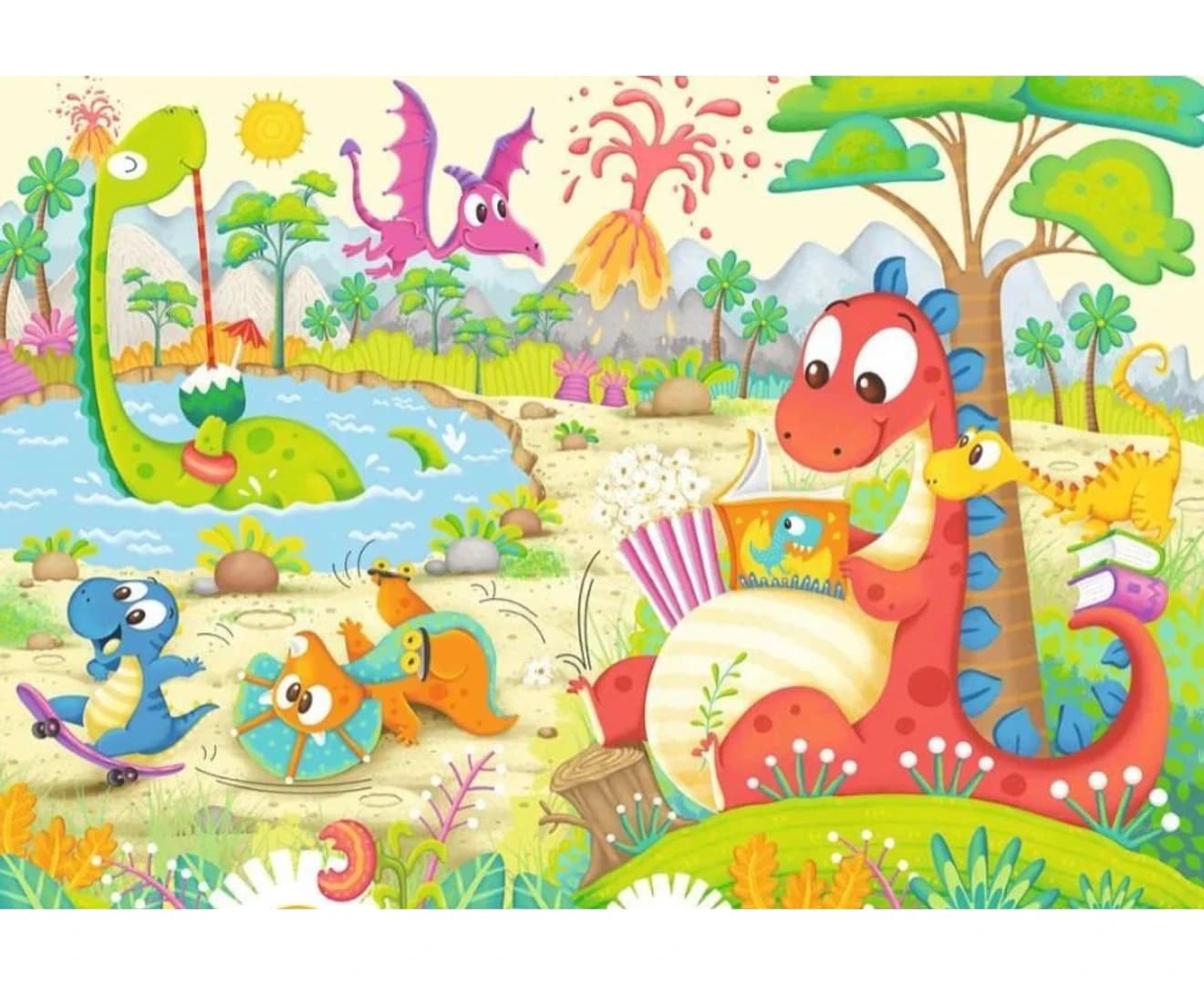 Ravensburger - My Dino Friends 2 x 12 Pc Puzzle