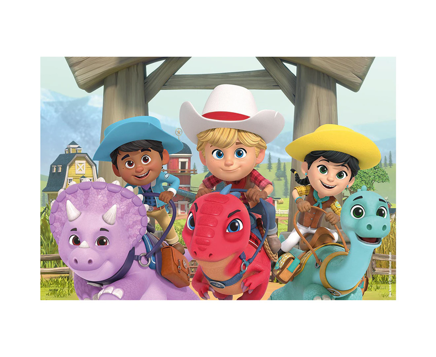 Ravensburger - Dino Ranch Friendship Puzzle 2 x 24 Pc