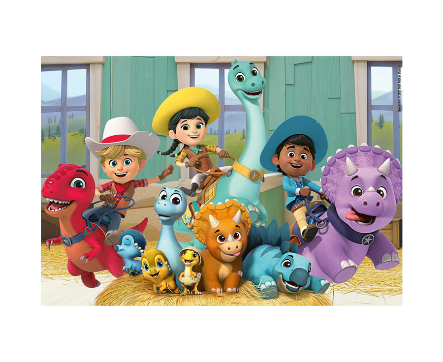 Ravensburger - Dino Ranch Friendship Puzzle 2 x 24 Pc