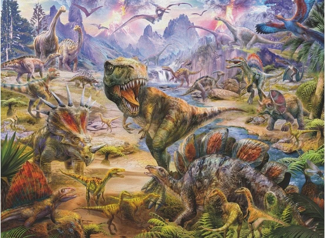 Ravensburger - Dinosaur World 300 Pc Puzzle